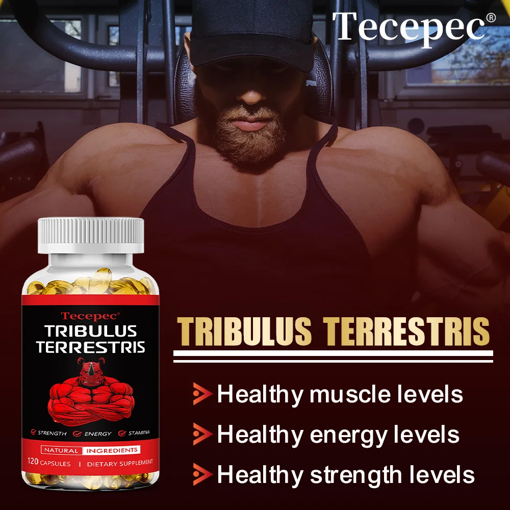 Tribulus Maca Extract Capsules For Men 6700 Mg Non-GMO