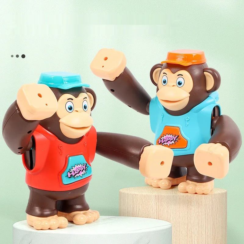 Interactive Electric Dancing Gorilla with Sound and Light Swinging Cartoon Monkey Toy that Moves to Music Performs Dance Moves 3