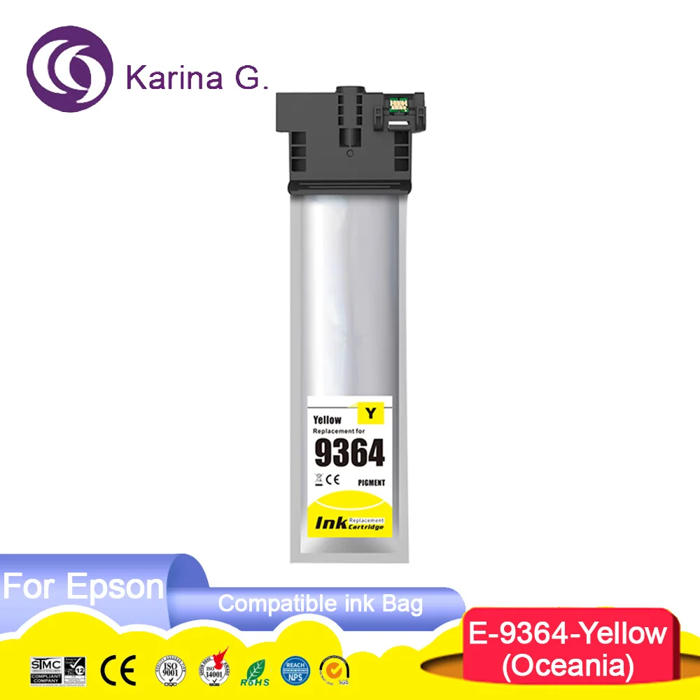 T936 T938 T9361 T9362 T9363 T9364 Premium Color Compatible Ink Bag Cartridge for