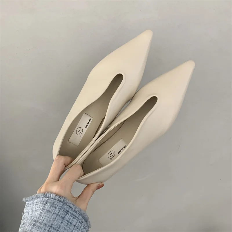 Women Pointed Toe Flats Sandals Spring Summer Retro Casual Walking Shoes women sandals,women loafers