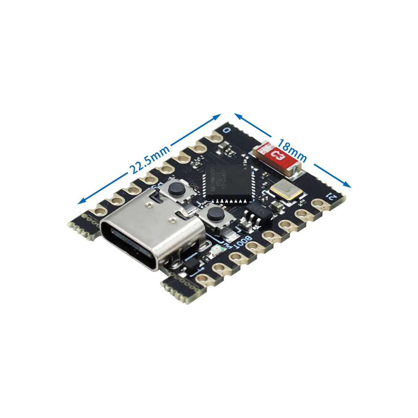 รูปสินค้า บอร์ดพัฒนา ESP32-C3 WiFi Bluetooth ขนาดเล็ก