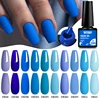 Mtssii 6ML Matte Blue Color Gel Nail Polish Autumn Winter Deep Color Semi Permanent Soak Off Nail Art For Manicure Gel Varnish 1