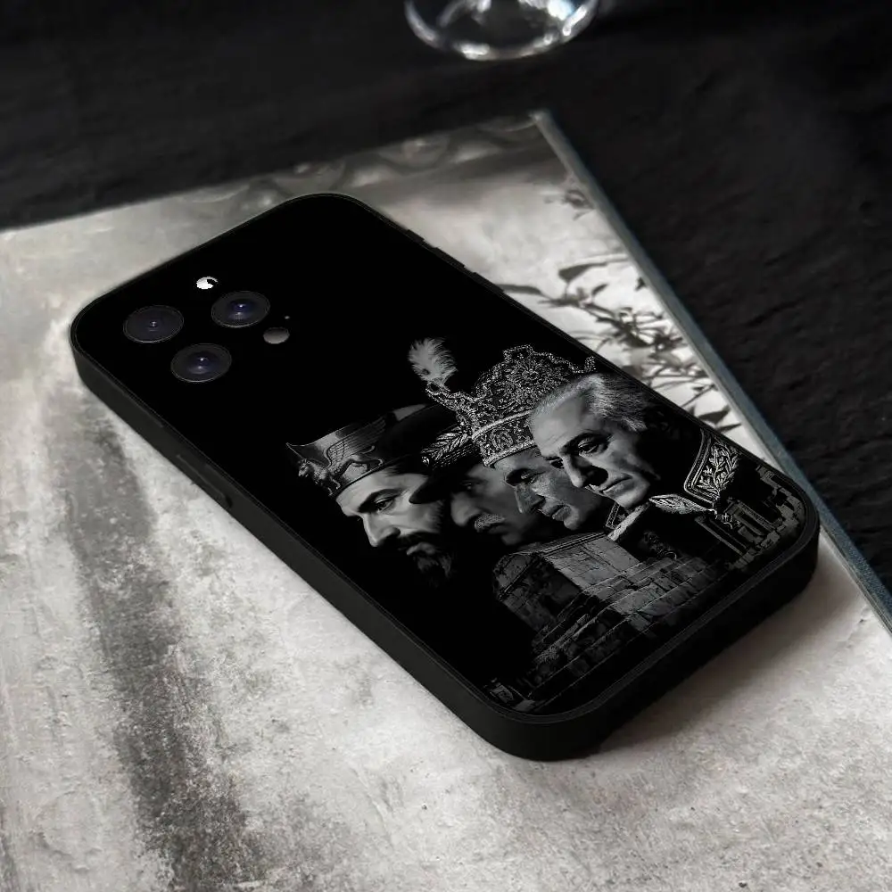 Elegant Mohammad Reza Pahlavi Iran TPU Phone Case - Soft and Skin-friendly