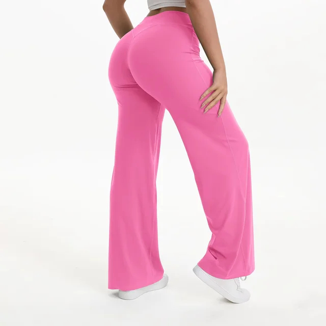 Pantalons de yoga à jambe droite SoftMotion NCLAGEN pour femmes, taille mi-haute, leggings de sport, sensation de peau nue, pantalons de sport pour la course à pied et le Pilates 4 Pantalons de yoga à jambe droite SoftMotion NCLAGEN pour femmes, taille mi-haute, leggings de sport, sensation de peau nue, pantalons de sport pour la course à pied et le Pilates 4