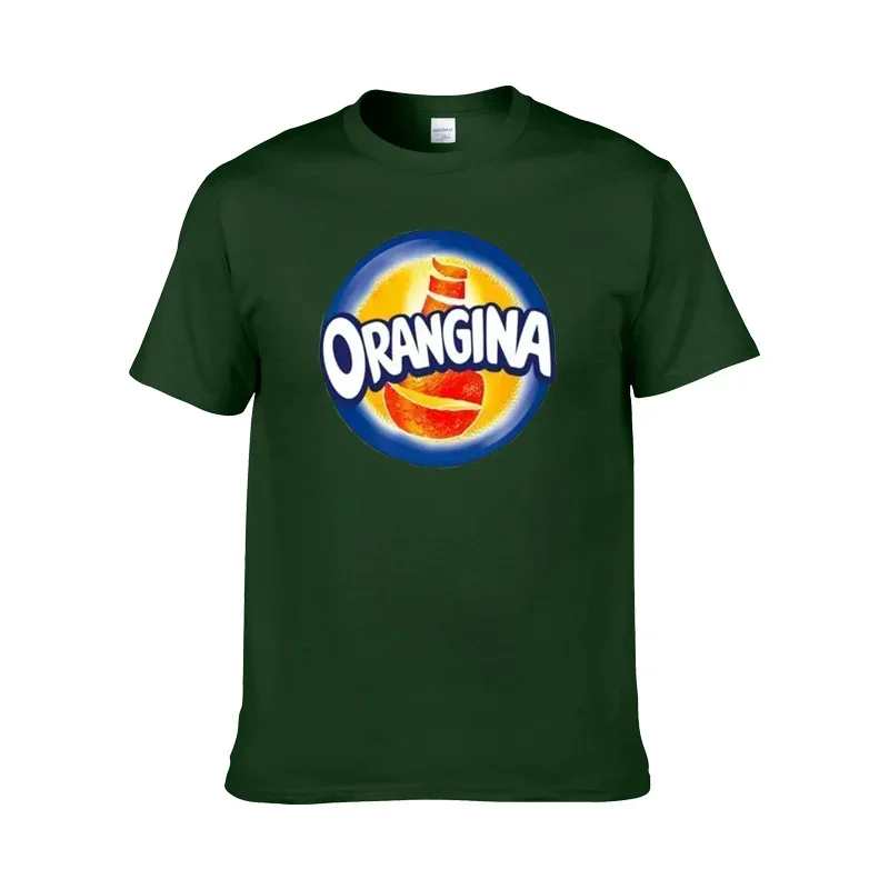 Orangina Orange Soda Pop Graphic Tee Shirt