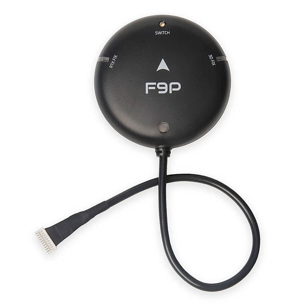 Holybro H-RTK F9P Série GNSS avec antenne robuste pour positionnement précis en vol.