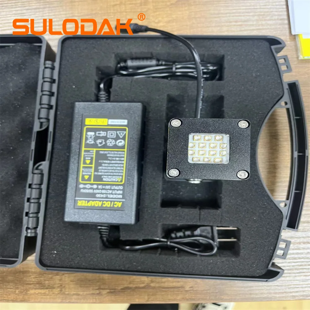 UV led lamp Optical Glue Shadowless Adhesive Curing Lamp 20*20mm Ultraviolet UVLED lamp drying glue resin handheld low power
