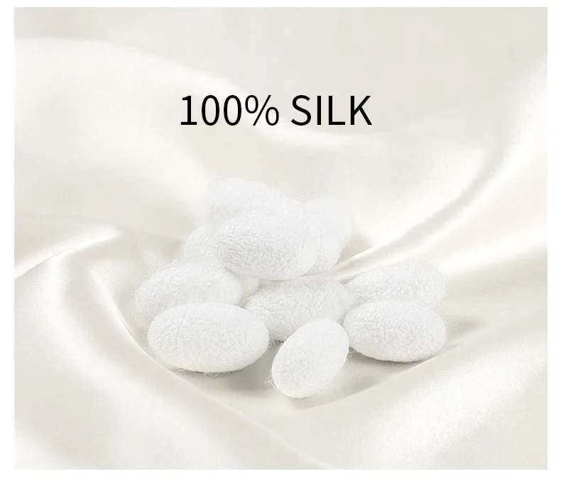 Schal aus Naturseide mit Pflaumenblüten-Aufdruck, Damen-Schals aus 100 % echter Seide, 50 cm, kleines quadratisches Stirnband für Mädchen, Damen, Geschenk, Frühling und Herbst – Detail 2