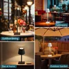 Rechargeable LED Desk Lamp Touch Switch 3 Colors Dimming For Bar Restaurant Study Club Dinner Ambiance Decor Table Lighting 6