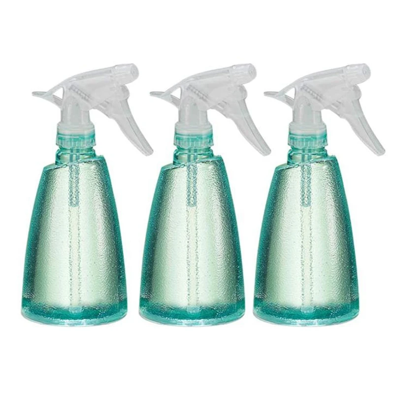 

3 Pcs Empty Spray Bottles 500Ml Leakproof Refill Empty Trigger Sprayer Mist Container, Great For Essential Oils,Etc