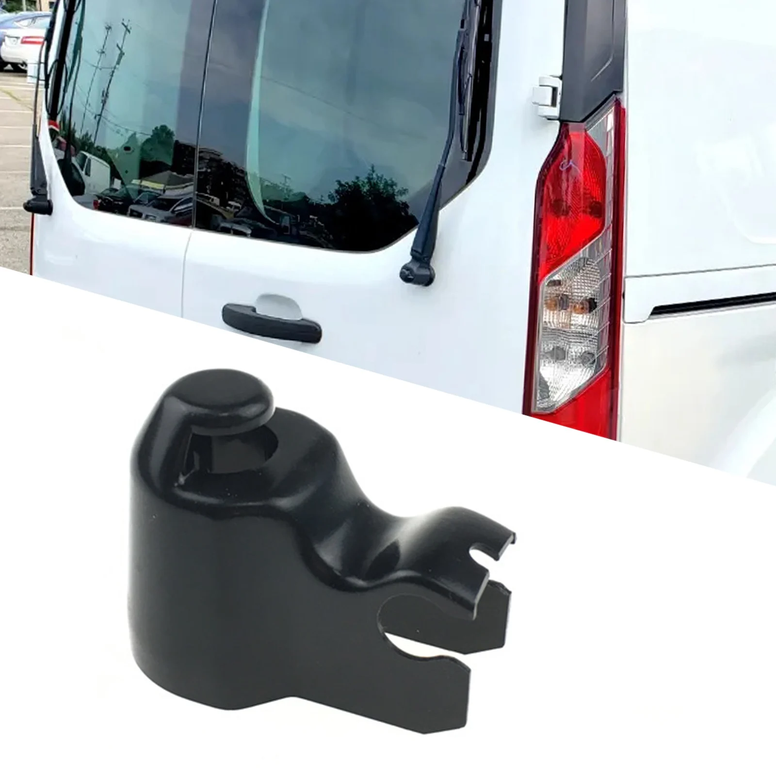 Riloer Vervangende auto achterwisserarm cover cap, PBT materiaal wisser