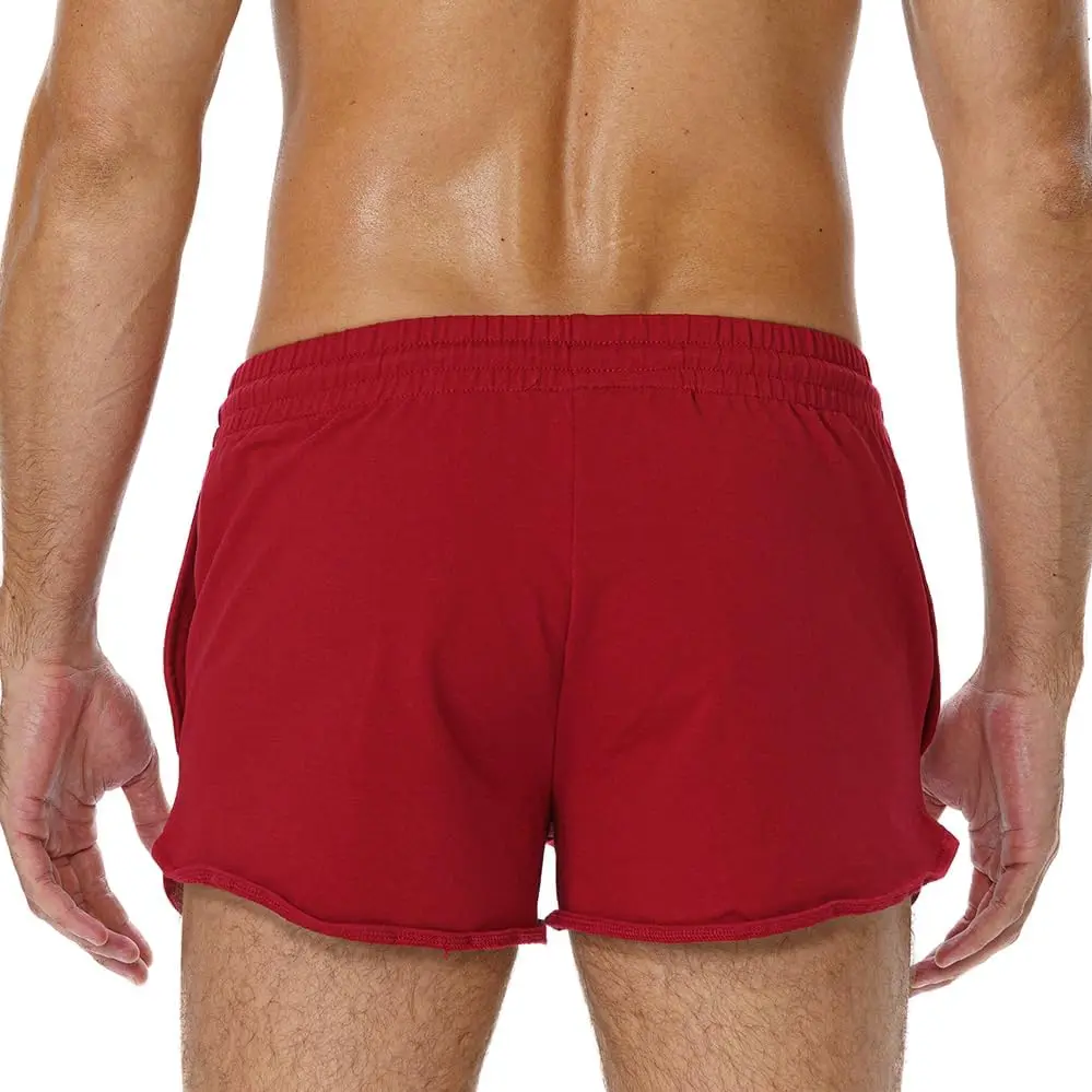 AIMPACT Casual Running Jogger Split Shorts Classic Comfortable Unisex Gym French Terry Custom Logo Mens Sweat Shorts 3