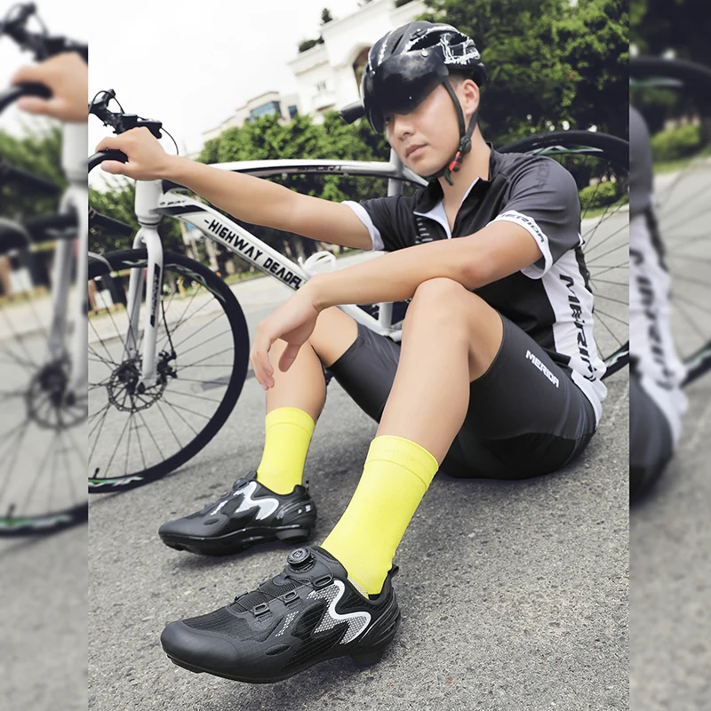 Cycling Shoes Road Bike Men Racing Contest Self-Locking Speed Mtb Bicycle Sneakers Women LiXingMing