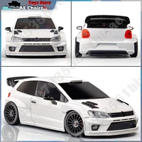 LDRC LD2801 RC Drift Car 1/28 POLO Race Car Model  2.4G 4WD LED Lights Full Scale Controlled Model Children Car Toys Gifts 2
