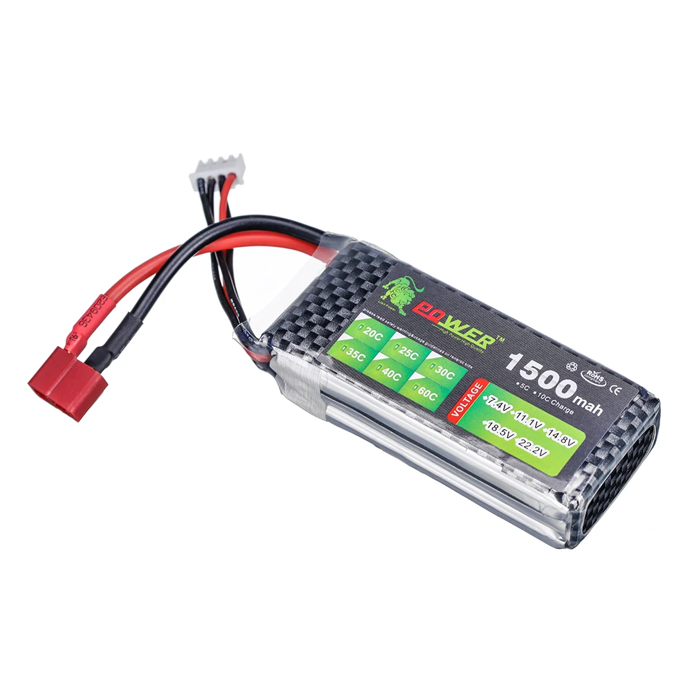 Chargeur RC 1S LiPo 3.7V USB, compact et prêt à l'emploi avec câble micro USB