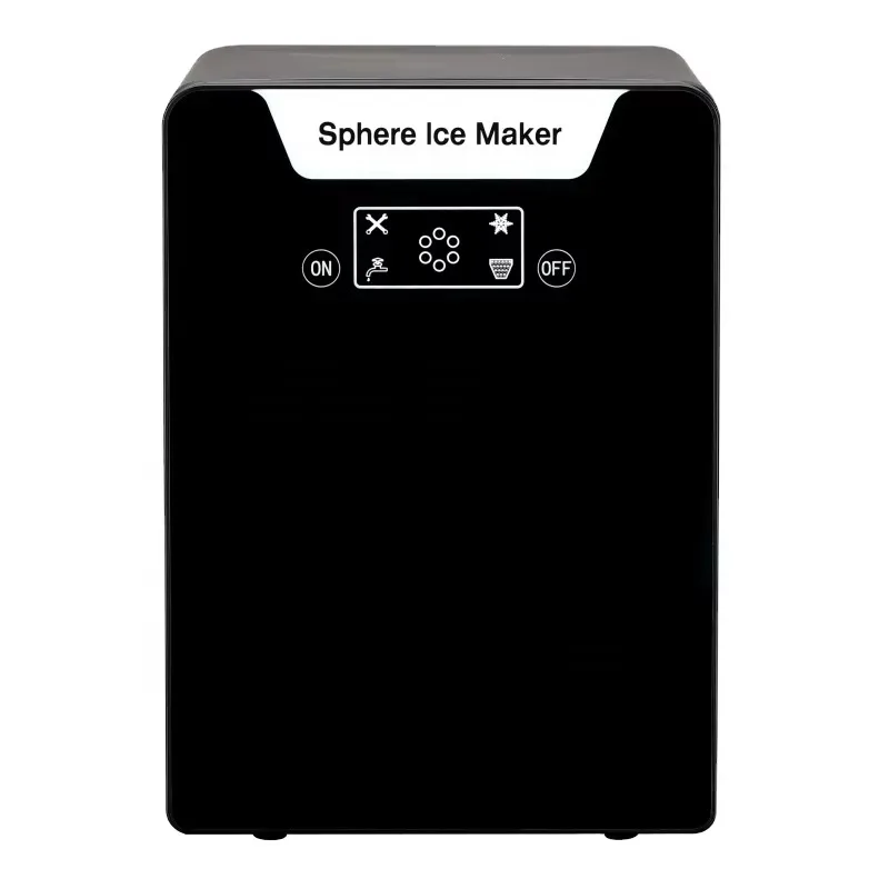 Counter Top Home Sphere Ice Machine Crystal Ice Ball 4Pcs Per Cycle 160Pcs and 10Kgs Per Day for Cocktails Drinks Whiskey 2