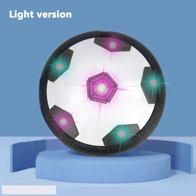 AeroFoot - Disco da calcio galleggiante in schiuma luminosa con 2 porte