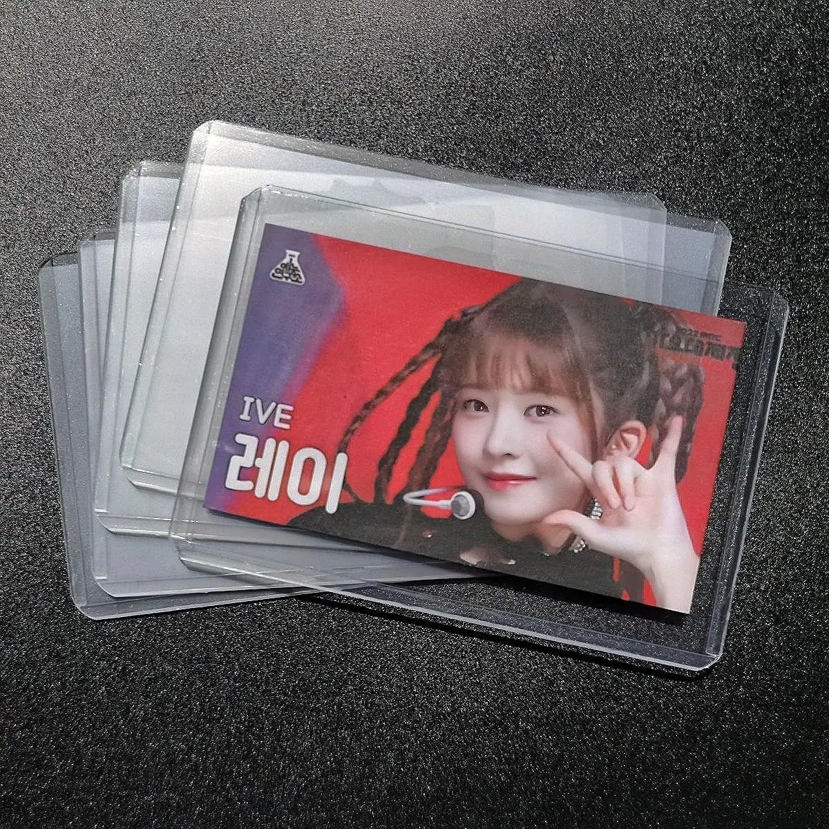 Utalo 1 ~ 50 Pcs 35PT Protective Toploader Super Clear KPOP Photocard Sleeves Card Trading Supply Double-sided Film Cardholder 3