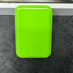 Magnetic Silicone Wallet Case with Card Slot and Phone Bag Cover (Fluorescent Green)