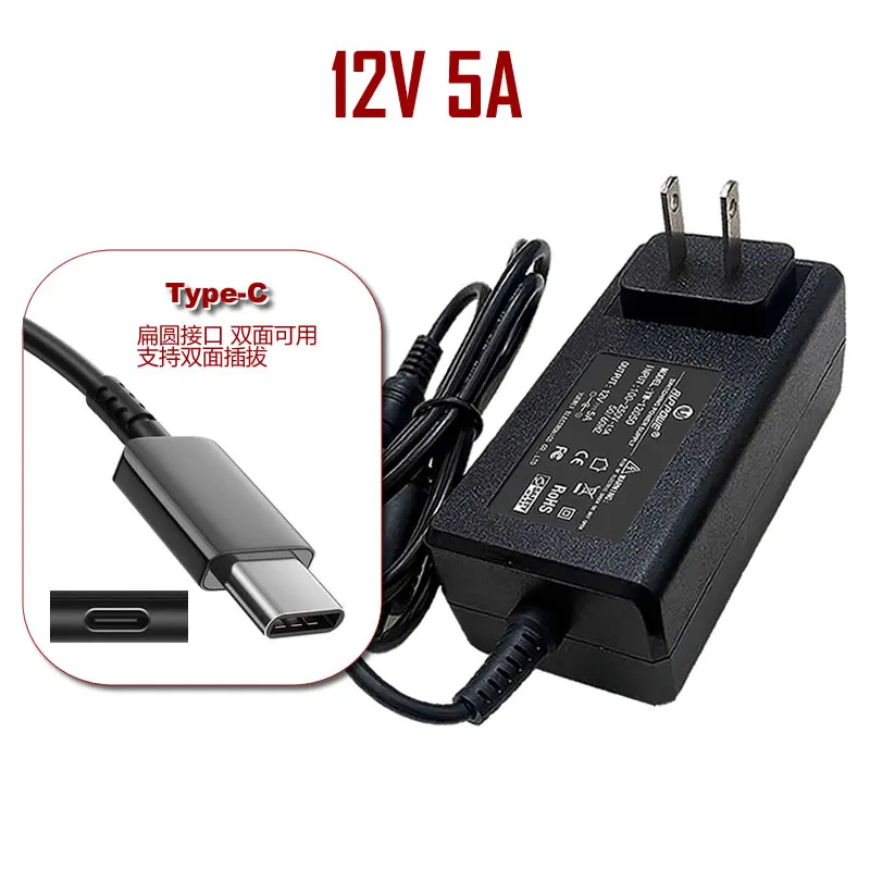 5V 2A 3A 5A 24V 2A 3A 12V 1A 2A 3A 5A 9V 2A 3A 19V 3.42A 65W PD USB C Power Supply Charger Adapter Type C Universal Tablet 6