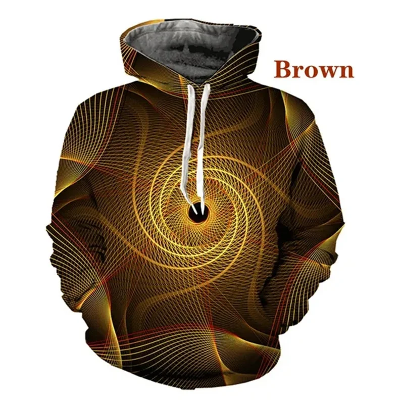 thumbnail image 1 of Sudadera con capucha hipnótica Vertigo en blanco y negro con impresión 3D para hombre, sudadera con patrón colorido, sudadera unisex divertida de manga larga, sudaderas con capucha, 1 of 4