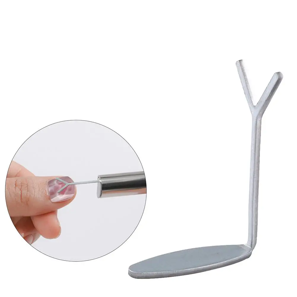 Y 자형 러브 하트 고양이 눈 젤 네일 자석과 일치하기위한 보조 도구 고양이 눈 하트 모양 효과 DIY 매니큐어 너무 C1W8