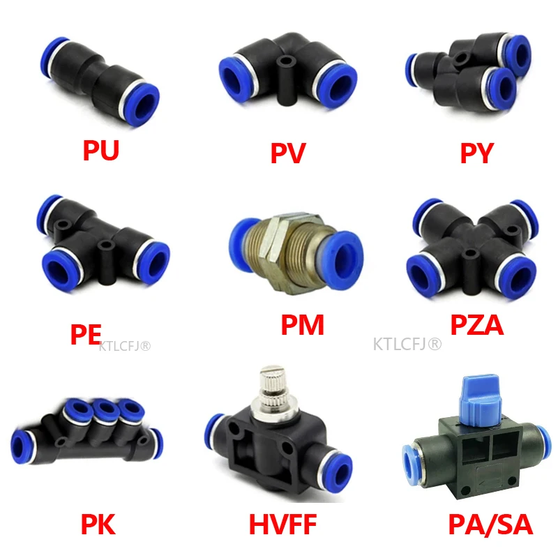 Nylon Water Push in Fittings - China Marine Push in Fittings, Water Push to  Connect Fittings