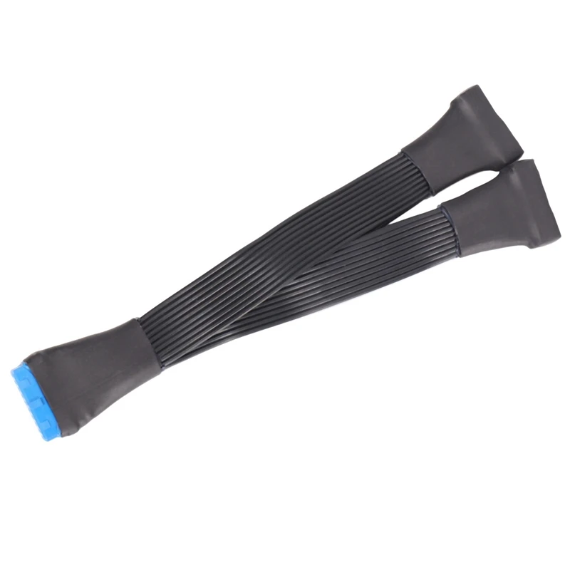 

NEW-2X материнская плата USB3.0 19Pin 20Pin 19-контактный 20-контактный 1-2-контактный кабель питания 12 см