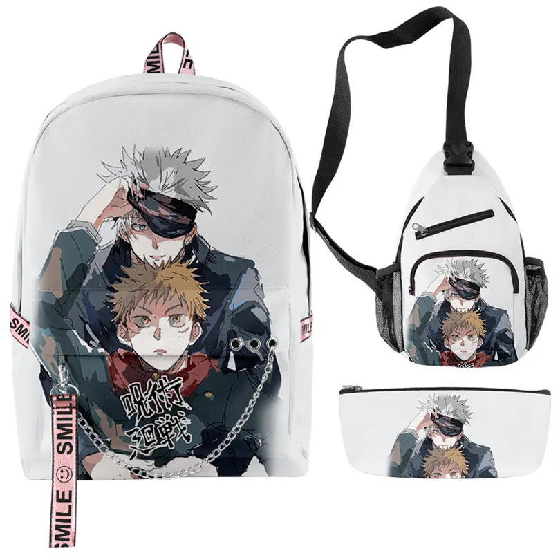 

Japan Anime Demon Slayer Backpack Children Boys Girls Schoolbag Kimetsu No Yaiba Tomioka Giyuu Cartoon Backpack Latpop Bag