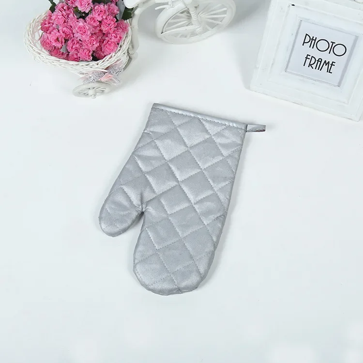 Silver-coated Microwave Oven Insulation Gloves kitchen gloves Kitchen Oven Anti-scalding Gloves Mitts Kitchen Heat Resistant