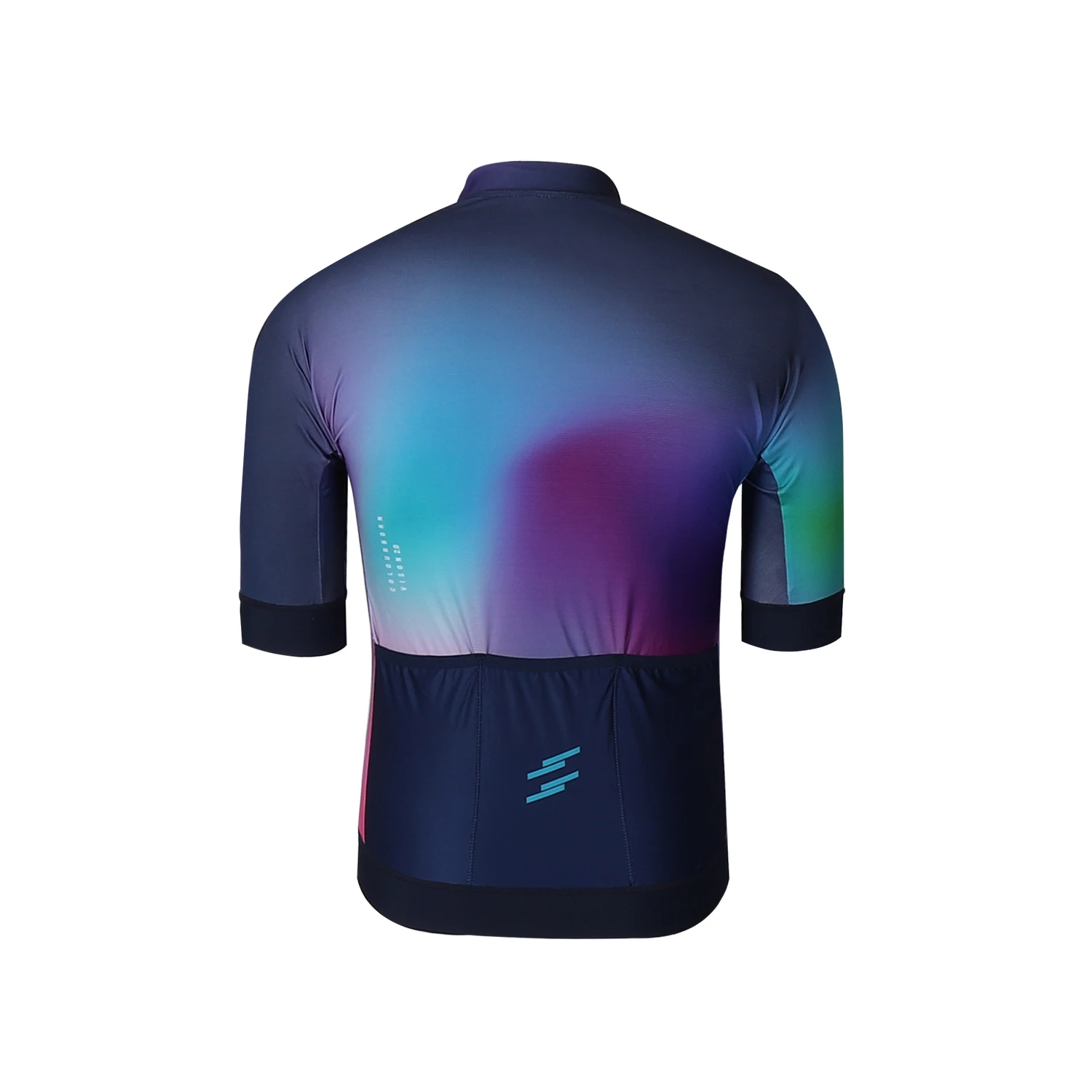 SPEXCEL 2022 Aero Race Fit Colourburn vision 2.0 Short Sleeve Cycling Jersey Lightweight fabric for Man And Women Purple 3
