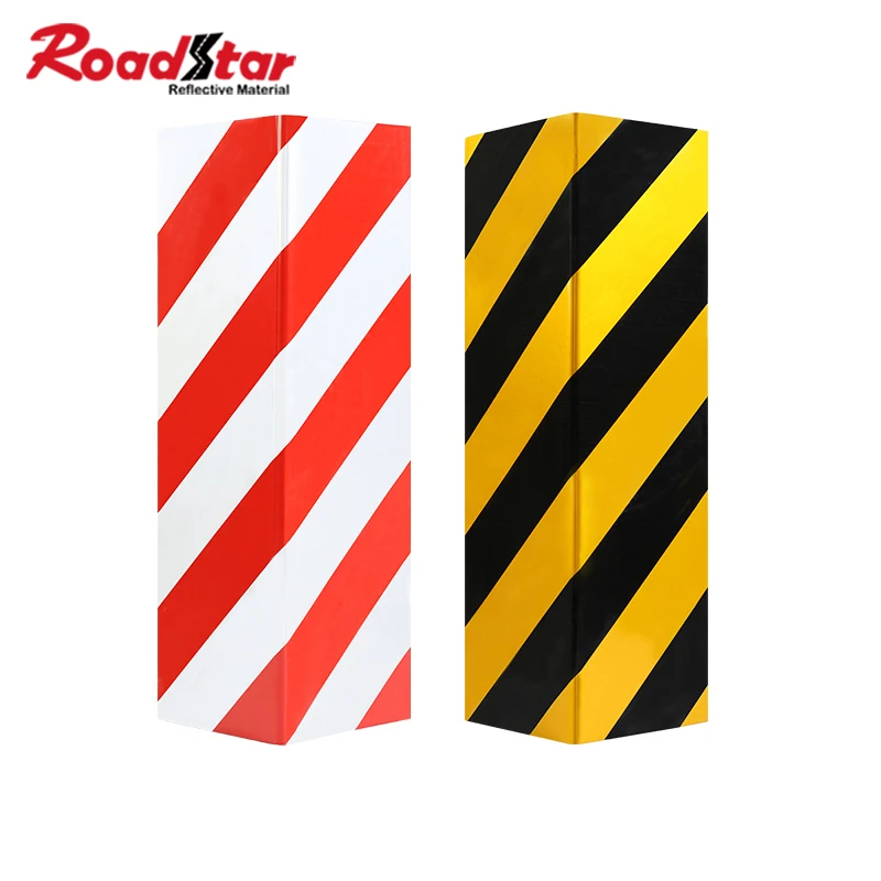 

Roadstar Reflective Sticker Garage Corner Wall Protector Car Door Safety Warning Mark Reflector for Parking 44*25*2cm