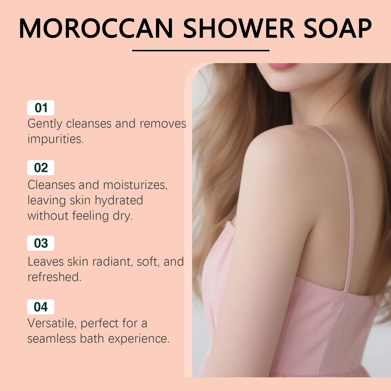 Moroccan Bath Soap For Deep Cleanse And Smooth Skin Body Wash_voghion.com