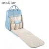 New Baby Diaper Bag Backpack Multifunctional Waterproof Maternity Nappy Bags Mommy Travel Backpack Stroller Bag Baby Nappy Cares 3