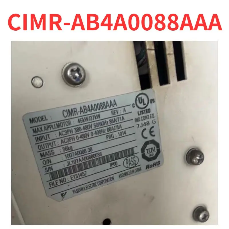 

90% new CIMR-AB4A0088AAA frequency converter tested OK