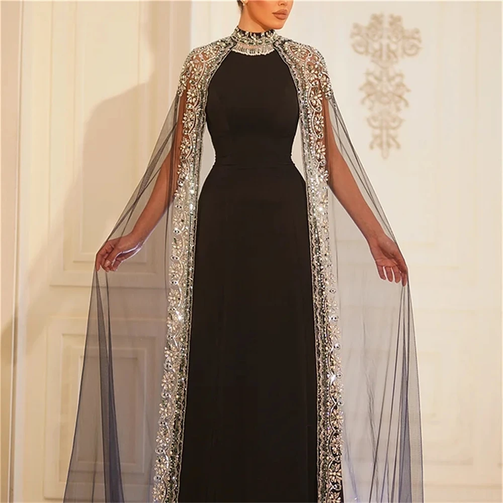 

Prom Dress فساتين السهرة Formal Two-piece Lace Sheath Occasion Evening Gown 2023 Women New Style Arab Saudi فستان حفلة موسيقية