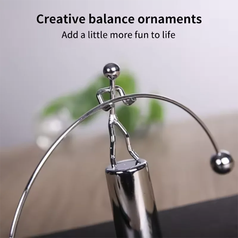 1pc-Creative Balance Pendulum Pendulum Students' Graduation Gift Newton's Physics Pendulum Ball Permanent Motion Pendulum