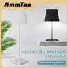 AmmToo Modern Stripe Minimalist Table Lamp USB Wireless Charging LED Desk Lamps for Bedroom Touch Creative Bedside Night Light 1