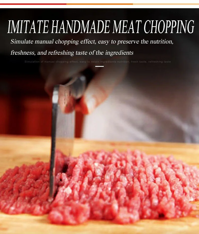 Description Picture 4 of itemCommercial Meat Chopping Machine Robot Meat Chopper Grinder Machine For Meat Minced Cutting Machine