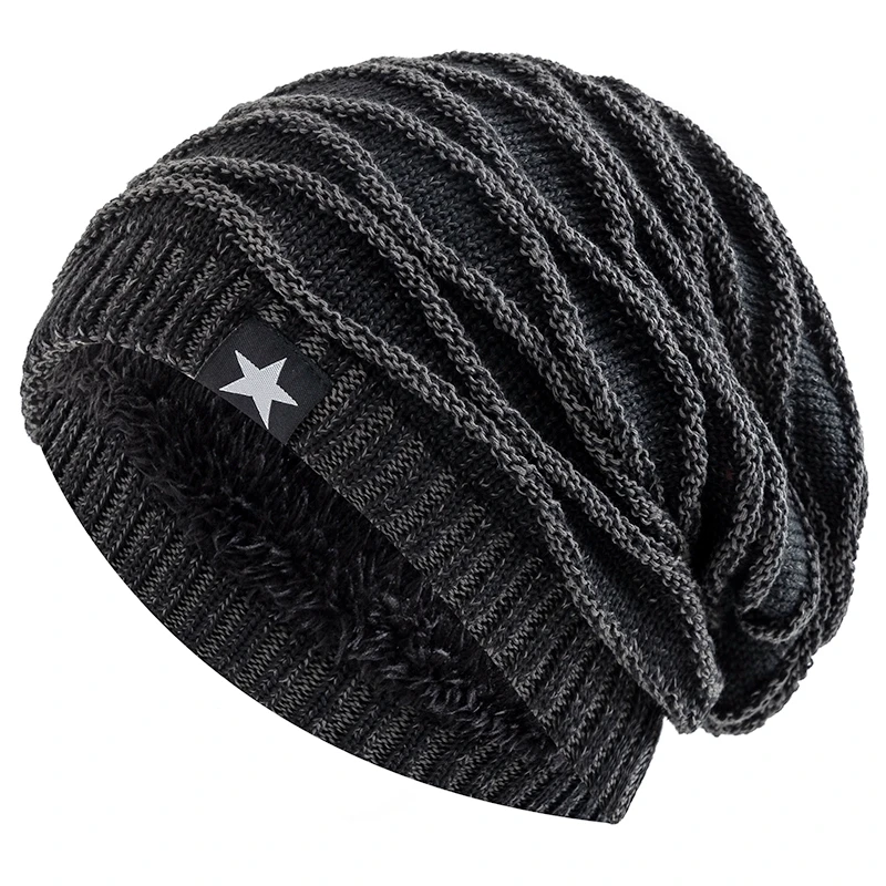 Cappello Invernale Uomo Con Paraorecchie - Maglia Elastica Antivento Per Sport E Moda - Foto 7
