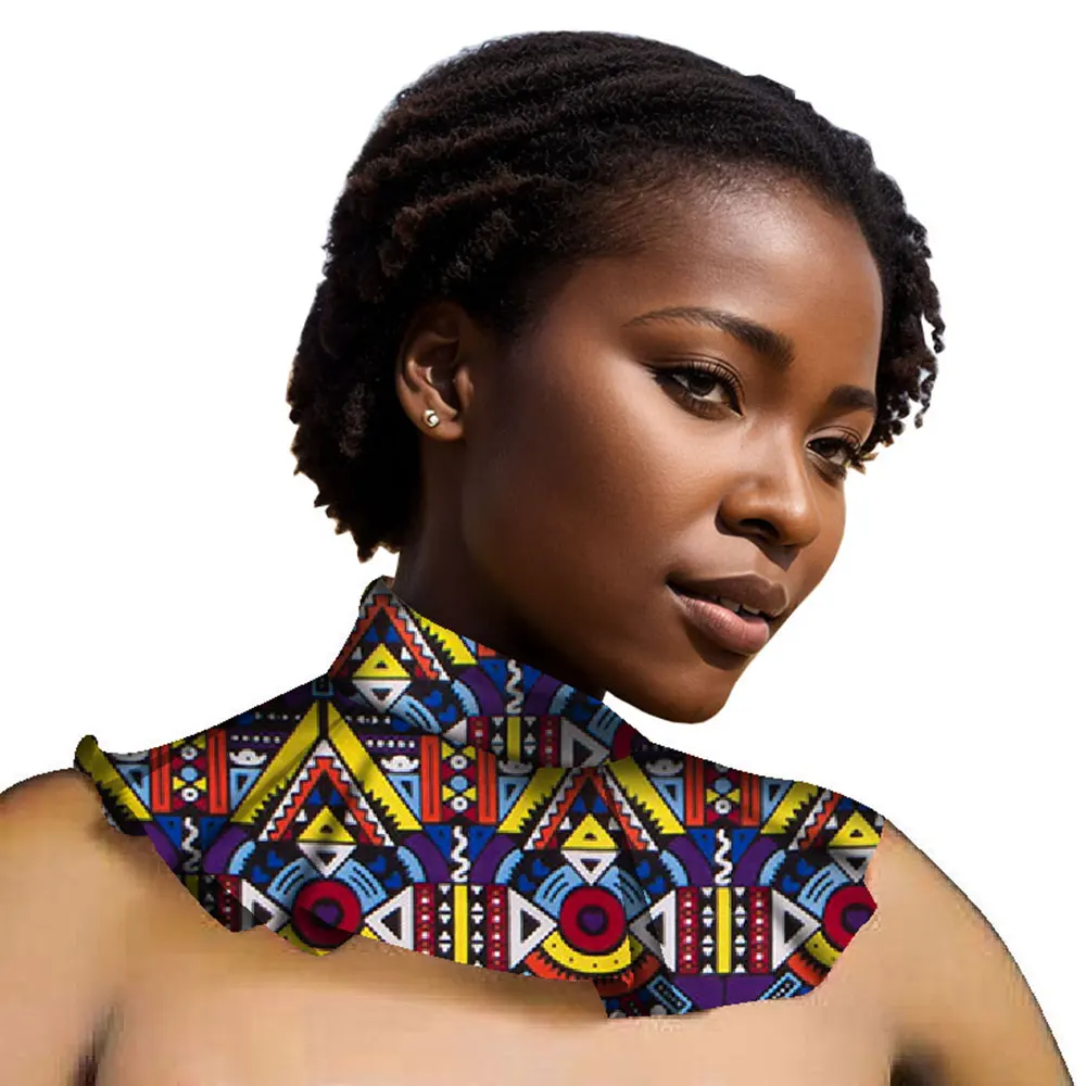 2023 African Rope Chain Statement Necklace Ankara Women Jewelry Handemade Collares Chokers Necklace Jewelry Boho Design WYB166