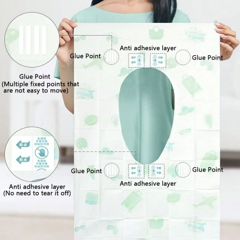 Disposable Toilet Seat Covers Waterproof Feature