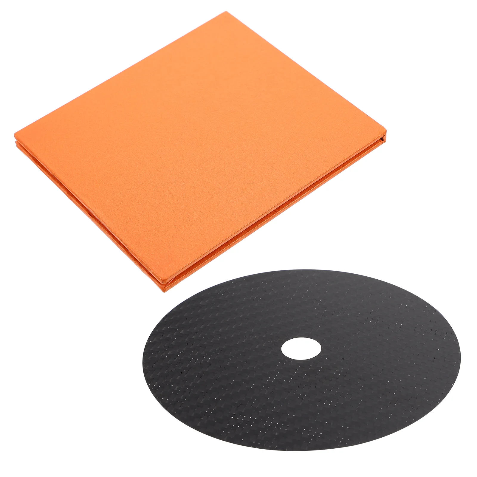 CD tuning pad carbon fiber platen turntable platter mat disc dish washer cushion vinyl record player mat