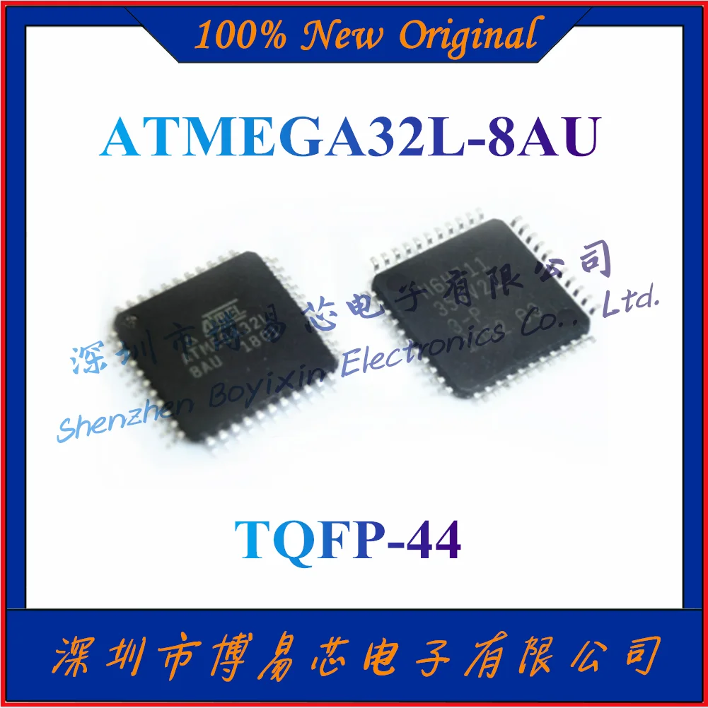 

NEW ATMEGA32L-8AU Original genuine microcontroller chip. Package TQFP-44