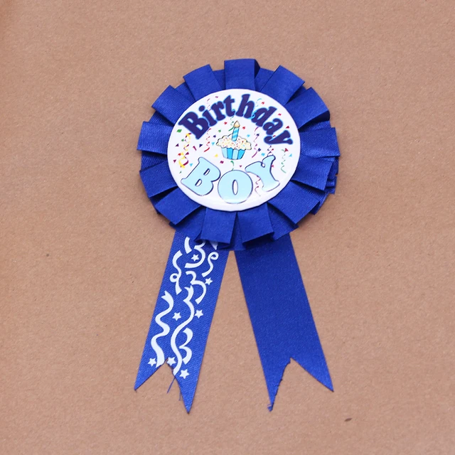 blue ribbon birthday