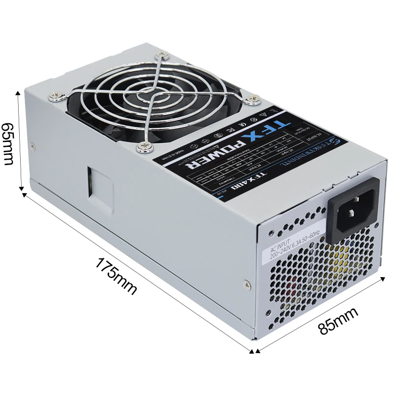 TFX 300W 400W PC 전원 공급 20+4Pin 비 모듈식 컴퓨터 데스크톱 작은 컴퓨터 cases115-230V를 위해 적합한 활동적인 PFC PSU
