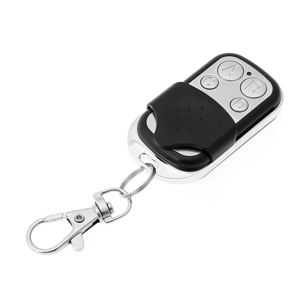 1pc 433MHz Remote Control 4CH Car Key Garage Door Gate Opener Remote Control Duplicator Electronic Gate Control Duplicator smart lock cylinder electronic keypad door lock 3 unlocking ways fingerprint password mechanical key upgraded anti theft intelligent lock cylinder for european style security door wooden doors 70mm