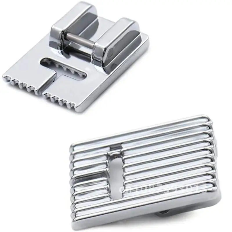 

5 Groove and 9 Groove Multi-Function Household Sewing Machine Tank Presser Foot for Janome Singer etc Sewing Machine Accessories