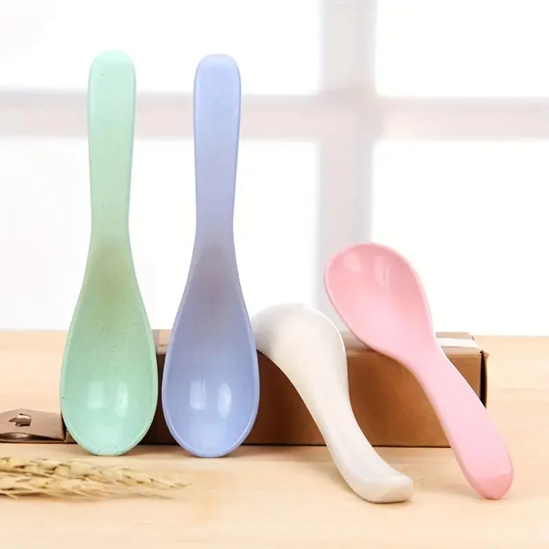 Spoons, Microwave Dishwasher Safe Meal Spoon, 5.9 Inch - Image 5