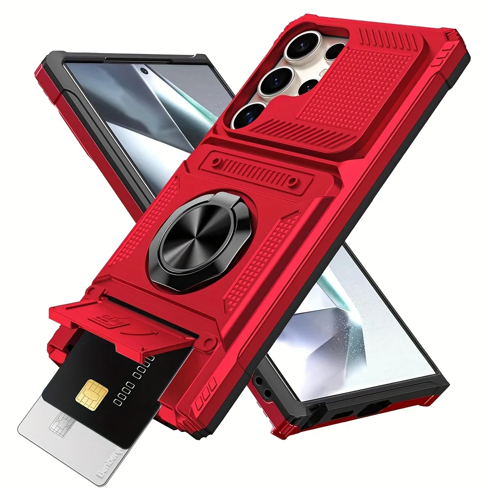 Versatile Concealed Dual-Card Slot Phone Case